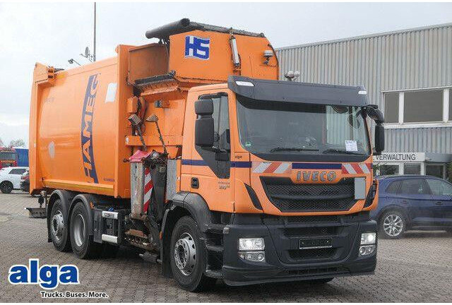 Iveco AD260SY/PS, Terberg, Seitenlader, 30m³, 140tkm - Auto na odvoz odpadu: obrázok 1 Iveco AD260SY/PS, Terberg, Seitenlader, 30m³, 140tkm - Auto na odvoz odpadu: obrázok 1
