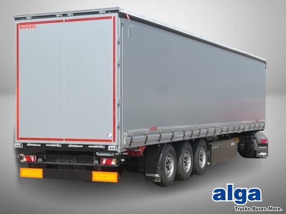 Kögel SN 24, Palettenkasten, Edscha, BPW, Luft-Lift - Plachtový náves: obrázok 1 Kögel SN 24, Palettenkasten, Edscha, BPW, Luft-Lift - Plachtový náves: obrázok 1