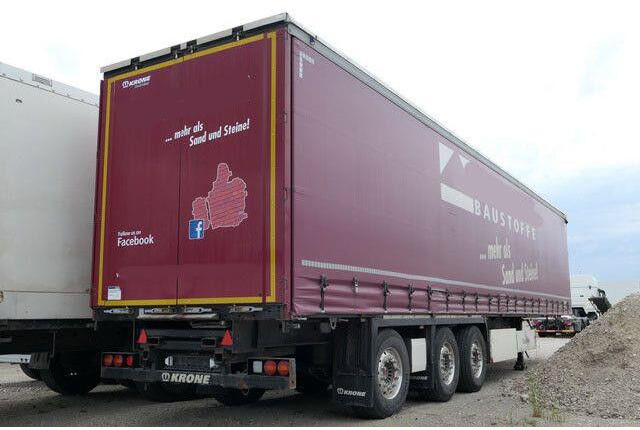 Krone SD, Gelenkt, Luft-Lift, Mitnahmestapler, Edscha - Plachtový náves: obrázok 5 Krone SD, Gelenkt, Luft-Lift, Mitnahmestapler, Edscha - Plachtový náves: obrázok 5