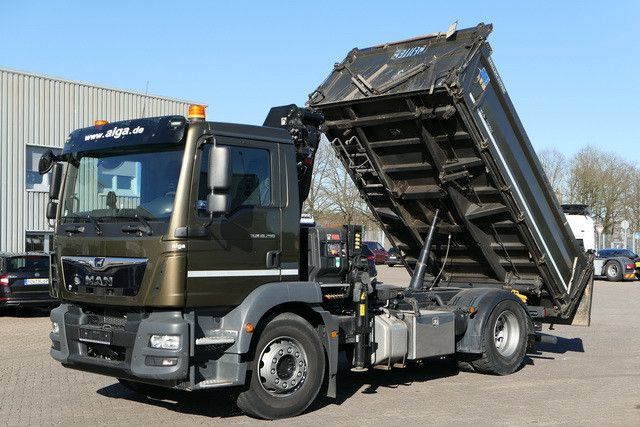MAN 18.290 TGM BL,Hiab X-Hiduo 108 ES-3,Funk,Greifer - Sklápač, Auto s hydraulickou rukou: obrázok 2 MAN 18.290 TGM BL,Hiab X-Hiduo 108 ES-3,Funk,Greifer - Sklápač, Auto s hydraulickou rukou: obrázok 2