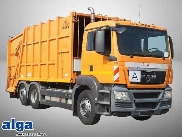 MAN 26.320 TGS BL 6x2, Haller, Zöller-Schüttung - Auto na odvoz odpadu: obrázok 1 MAN 26.320 TGS BL 6x2, Haller, Zöller-Schüttung - Auto na odvoz odpadu: obrázok 1