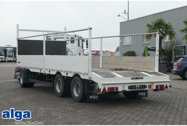 MEUSBURGER MPJ 3, Rampen, Luft-Lift, Bordwände, Container - Plošinový/ Valníkový príves: obrázok 1 MEUSBURGER MPJ 3, Rampen, Luft-Lift, Bordwände, Container - Plošinový/ Valníkový príves: obrázok 1