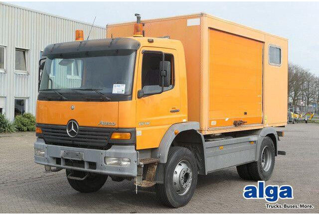 Mercedes-Benz 1518 A Atego 4X4, Klima, AHK, Allrad, Rolltor - Skříňový nákladní auto: obrázok 1 Mercedes-Benz 1518 A Atego 4X4, Klima, AHK, Allrad, Rolltor - Skříňový nákladní auto: obrázok 1