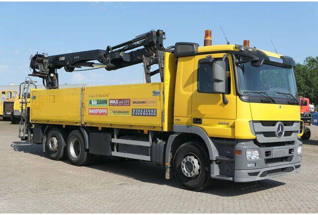 Mercedes-Benz 2536 Actros/MP3/HIAB 211DL/AHK/Klima - Valníkový/ Plošinový nákladný automobil: obrázok 3 Mercedes-Benz 2536 Actros/MP3/HIAB 211DL/AHK/Klima - Valníkový/ Plošinový nákladný automobil: obrázok 3