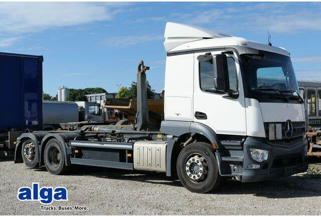 Mercedes-Benz 2543 L Actros 6x2, Meiller RK 21.70, Lenk-Lift - Hákový nosič kontajnerov: obrázok 1 Mercedes-Benz 2543 L Actros 6x2, Meiller RK 21.70, Lenk-Lift - Hákový nosič kontajnerov: obrázok 1