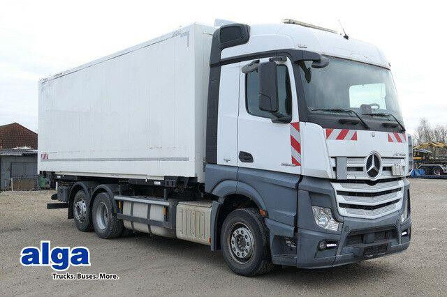 Mercedes-Benz 2545 L Actros 6x2, Retader, für Bohrgeräte, AHK - Skříňový nákladní auto: obrázok 1 Mercedes-Benz 2545 L Actros 6x2, Retader, für Bohrgeräte, AHK - Skříňový nákladní auto: obrázok 1