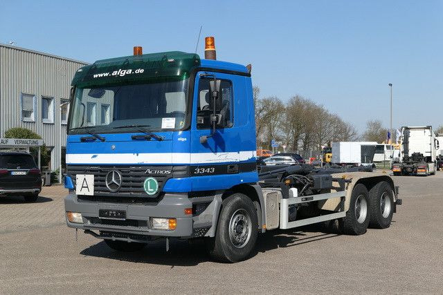 Mercedes-Benz 3343 Actros 6x4, Multilift LHS26056, Klima, AHK - Hákový nosič kontajnerov: obrázok 3 Mercedes-Benz 3343 Actros 6x4, Multilift LHS26056, Klima, AHK - Hákový nosič kontajnerov: obrázok 3