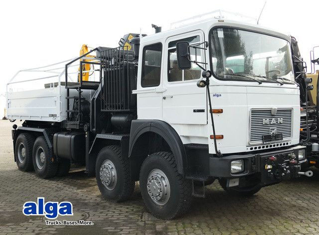 MAN 34.440 8x8, Allrad, Kran, 2x Seilwinde, 2x AHK - Nákladné auto, Auto s hydraulickou rukou: obrázok 1 MAN 34.440 8x8, Allrad, Kran, 2x Seilwinde, 2x AHK - Nákladné auto, Auto s hydraulickou rukou: obrázok 1