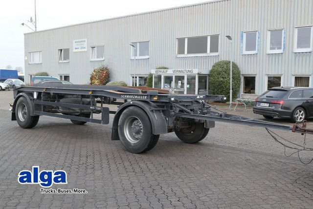 Schwarzmüller PV04PNP, Behälter 5-7m, Außenroller, SAF - Hákový/ Ramenový nosič přívěs: obrázok 1 Schwarzmüller PV04PNP, Behälter 5-7m, Außenroller, SAF - Hákový/ Ramenový nosič přívěs: obrázok 1