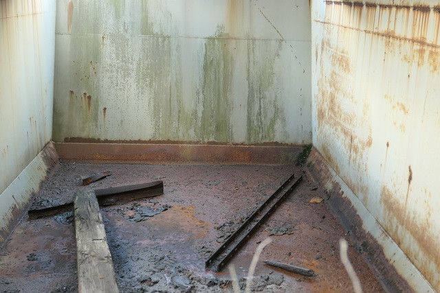 Stahl- Hinterkippmulde ca. 17 cbm, Hilfsrahmen - Sklápacia nadstavba: obrázok 4 Stahl- Hinterkippmulde ca. 17 cbm, Hilfsrahmen - Sklápacia nadstavba: obrázok 4