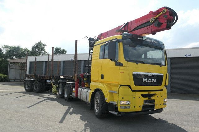 MAN 26.540 TGX/6x4/540 PS/Kran Epsilon/Blattfederung - Ťahač: obrázok 1 MAN 26.540 TGX/6x4/540 PS/Kran Epsilon/Blattfederung - Ťahač: obrázok 1