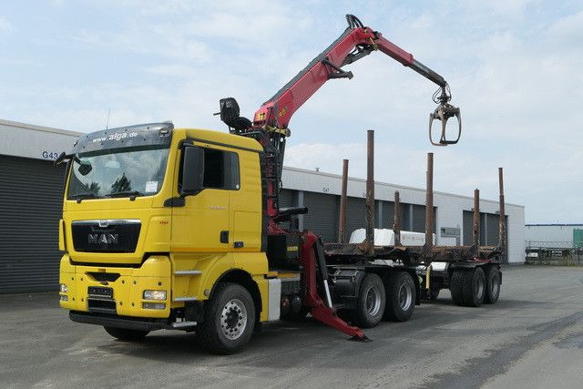 MAN 26.540 TGX/6x4/540 PS/Kran Epsilon/Blattfederung - Ťahač: obrázok 4 MAN 26.540 TGX/6x4/540 PS/Kran Epsilon/Blattfederung - Ťahač: obrázok 4