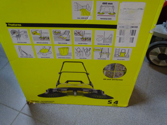 Balayeuse mécanique KARCHER S 4 Twin - Priemyselný zametací stroj: obrázok 5 Balayeuse mécanique KARCHER S 4 Twin - Priemyselný zametací stroj: obrázok 5