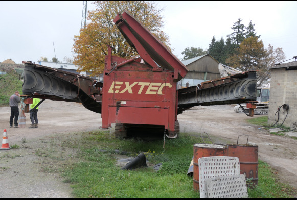 Crible Extrec Turbo Trac - Třídič: obrázok 2 Crible Extrec Turbo Trac - Třídič: obrázok 2