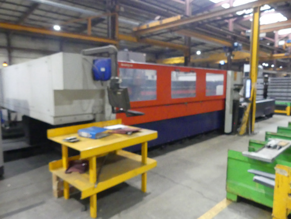 Machine de découpe laser CO² avec refroidisseur et aspiration de fumée Bystronic Bylaser 4400 - Kovoobrábací stroj: obrázok 1 Machine de découpe laser CO² avec refroidisseur et aspiration de fumée Bystronic Bylaser 4400 - Kovoobrábací stroj: obrázok 1