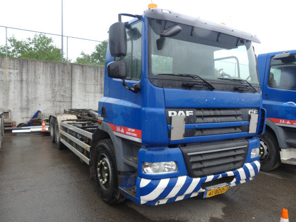 REF:41-BDD-3 - Camion porte container DAF FAS CF 85 (2013-417.489 km) - Kontejnérový podvozek/ Výměnná nástavba: obrázok 2 REF:41-BDD-3 - Camion porte container DAF FAS CF 85 (2013-417.489 km) - Kontejnérový podvozek/ Výměnná nástavba: obrázok 2