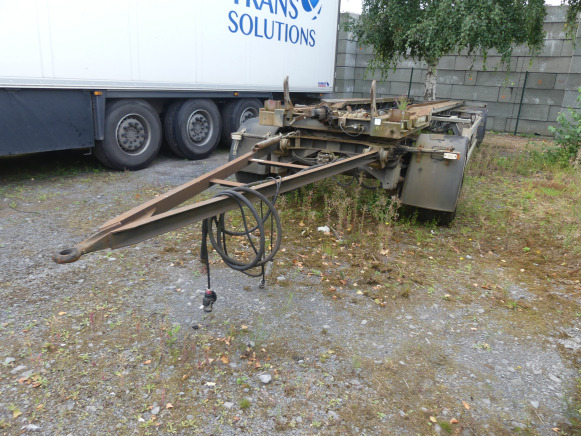 REF:6149 - Remorque porte-container Burg BPA 09-09 ACXXX - Hákový/ Ramenový nosič přívěs: obrázok 1 REF:6149 - Remorque porte-container Burg BPA 09-09 ACXXX - Hákový/ Ramenový nosič přívěs: obrázok 1