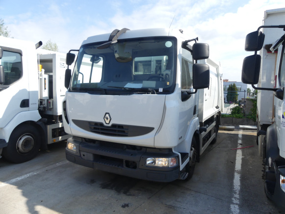 REF:68420 - Camion poubelle Renault Midlum 180DXI (2013-115.450 km) - Auto na odvoz odpadu: obrázok 1 REF:68420 - Camion poubelle Renault Midlum 180DXI (2013-115.450 km) - Auto na odvoz odpadu: obrázok 1