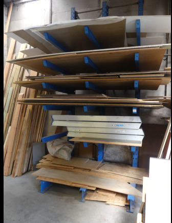 Racks à bras - Skladový regál: obrázok 1 Racks à bras - Skladový regál: obrázok 1