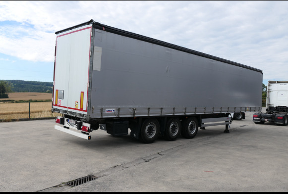 Semi remorque à rideaux coulissants Schmitz Cargobull Plateau bâché et fond prévu pour transport de bobines - Plachtový náves: obrázok 4 Semi remorque à rideaux coulissants Schmitz Cargobull Plateau bâché et fond prévu pour transport de bobines - Plachtový náves: obrázok 4