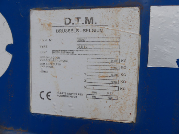 Semi remorque bâchée DMC OL 37 T-C - Náves sklápěcí: obrázok 3 Semi remorque bâchée DMC OL 37 T-C - Náves sklápěcí: obrázok 3