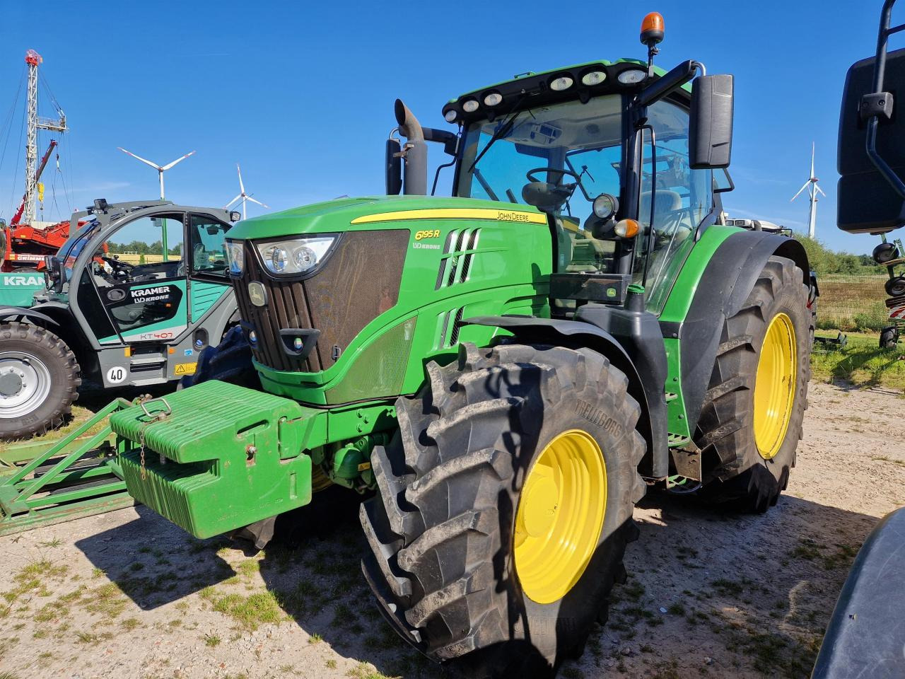 John Deere 6195R - Traktor: obrázok 1 John Deere 6195R - Traktor: obrázok 1