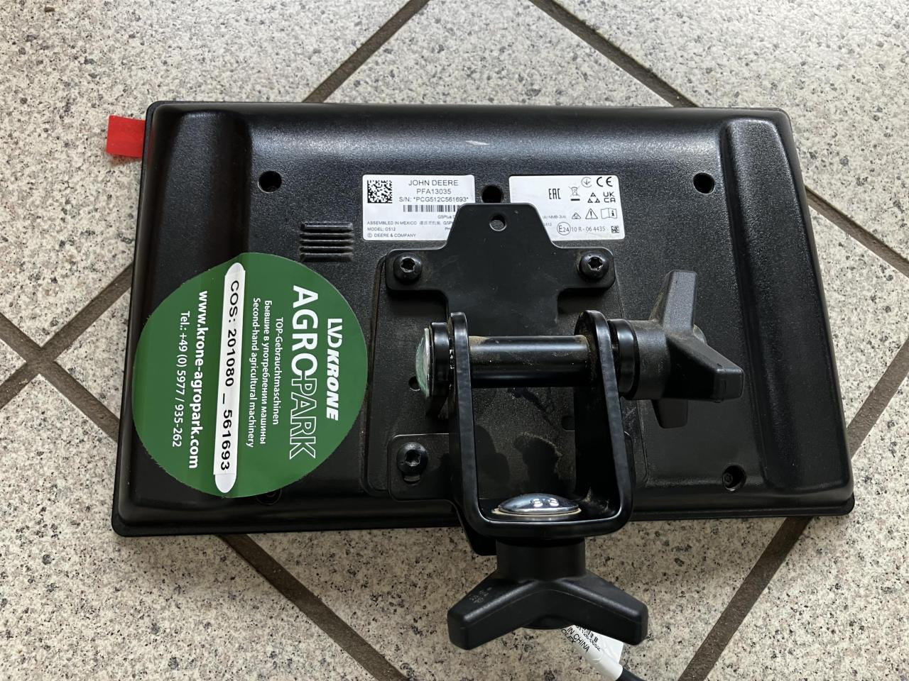 John Deere G5 Plus Zusatzdisplay - Navigačný systém pre Poľnohospodárske stroje: obrázok 2 John Deere G5 Plus Zusatzdisplay - Navigačný systém pre Poľnohospodárske stroje: obrázok 2