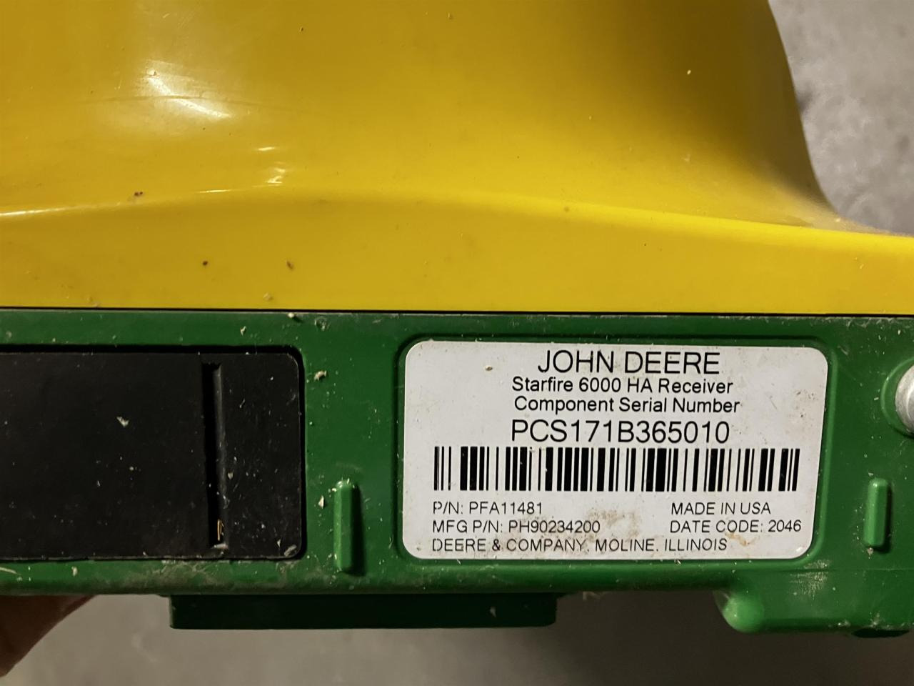 John Deere SF6000 - Navigačný systém pre Poľnohospodárske stroje: obrázok 4 John Deere SF6000 - Navigačný systém pre Poľnohospodárske stroje: obrázok 4