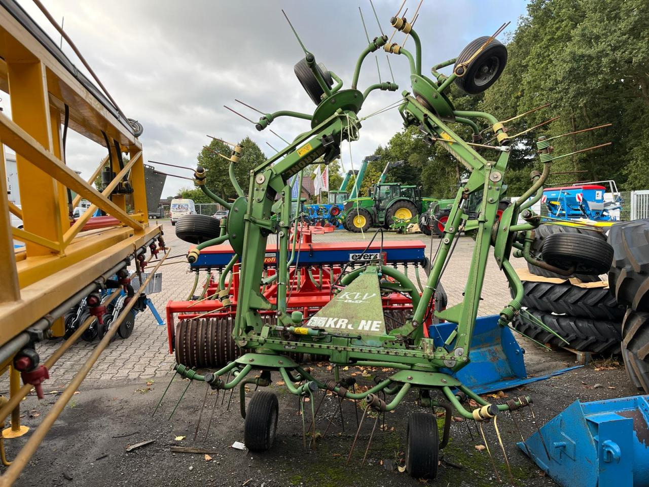 Krone KW 6.70/6 - Obracač sena: obrázok 1 Krone KW 6.70/6 - Obracač sena: obrázok 1