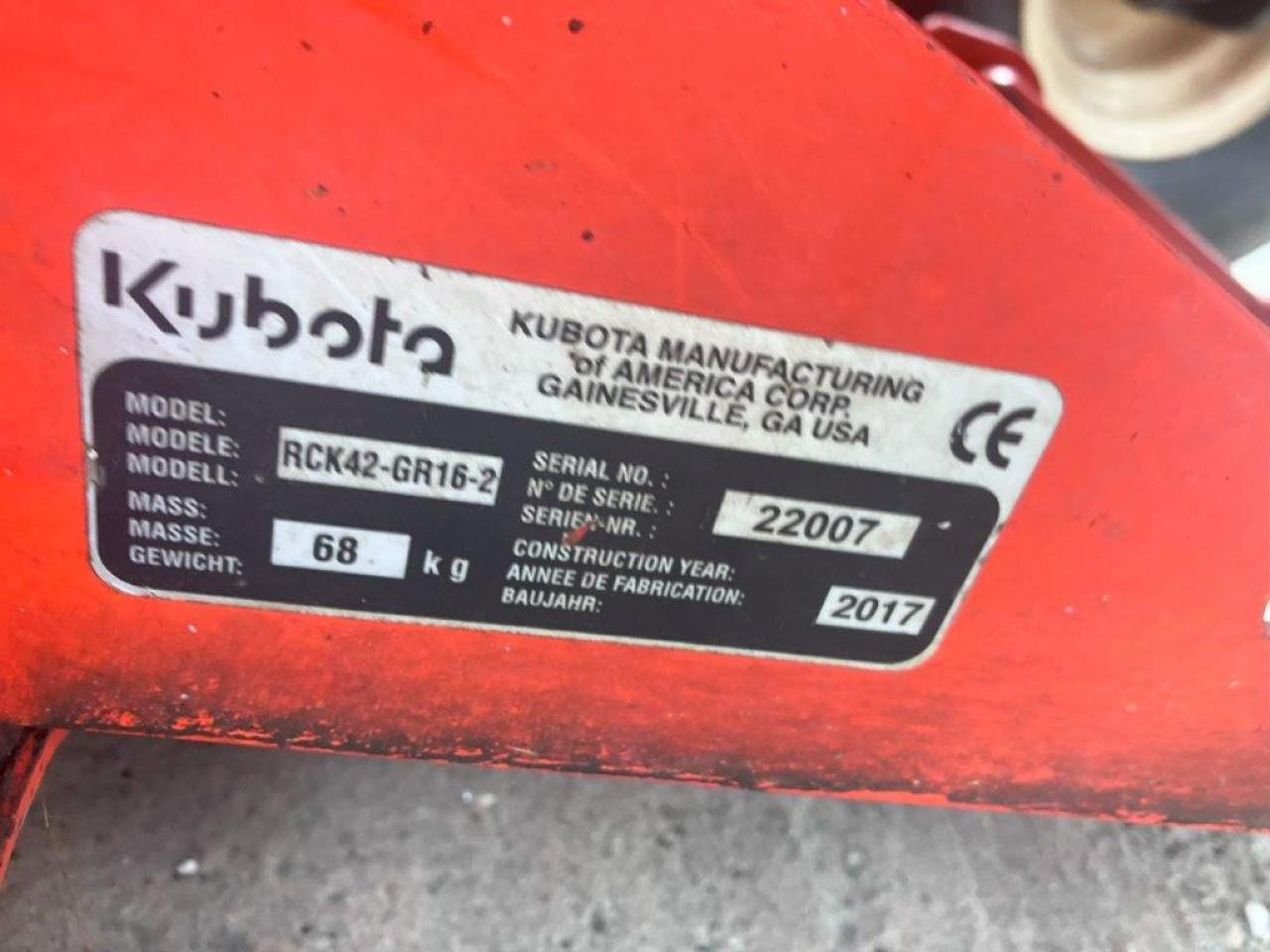 Kubota GR1600-ID-II - Záhradná kosačka: obrázok 2 Kubota GR1600-ID-II - Záhradná kosačka: obrázok 2