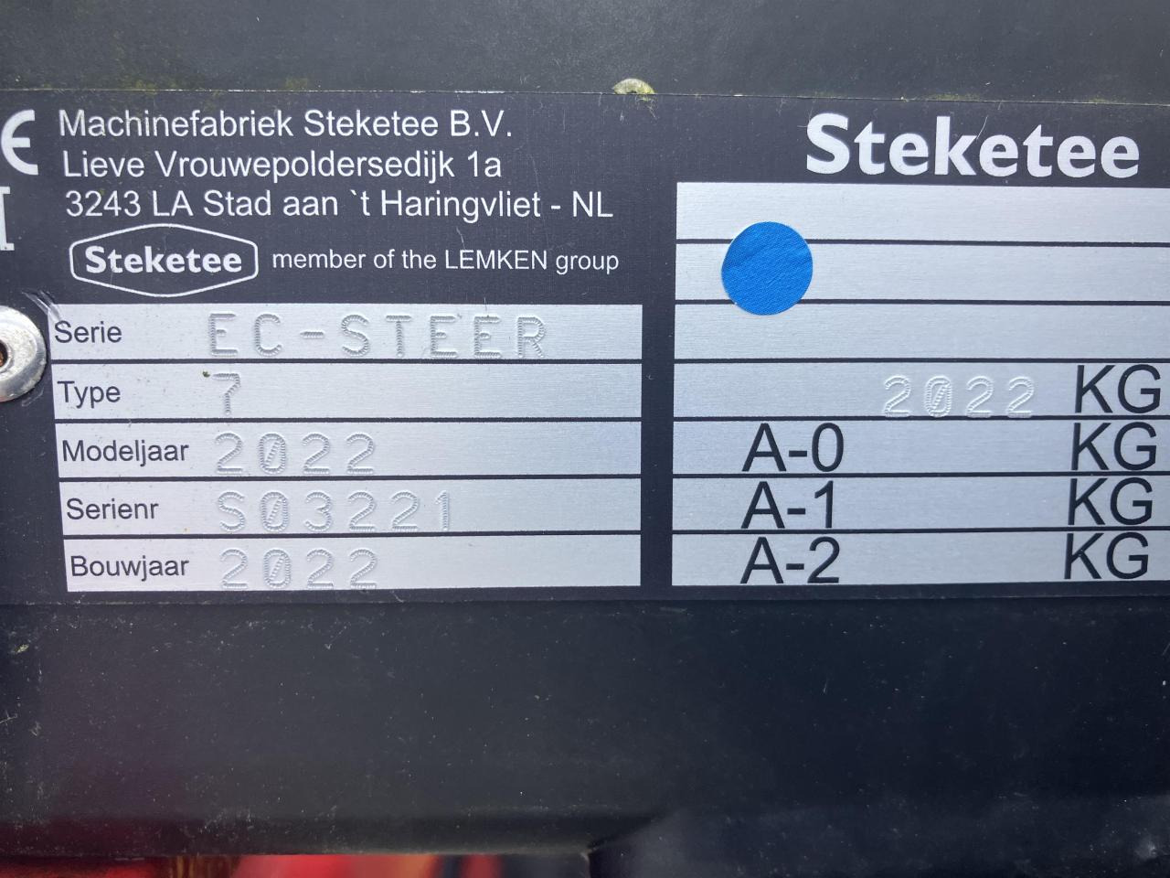 Steketee EC-Weeder 80:8 & EC-Steer 70:7 - Prstová brána: obrázok 4 Steketee EC-Weeder 80:8 & EC-Steer 70:7 - Prstová brána: obrázok 4