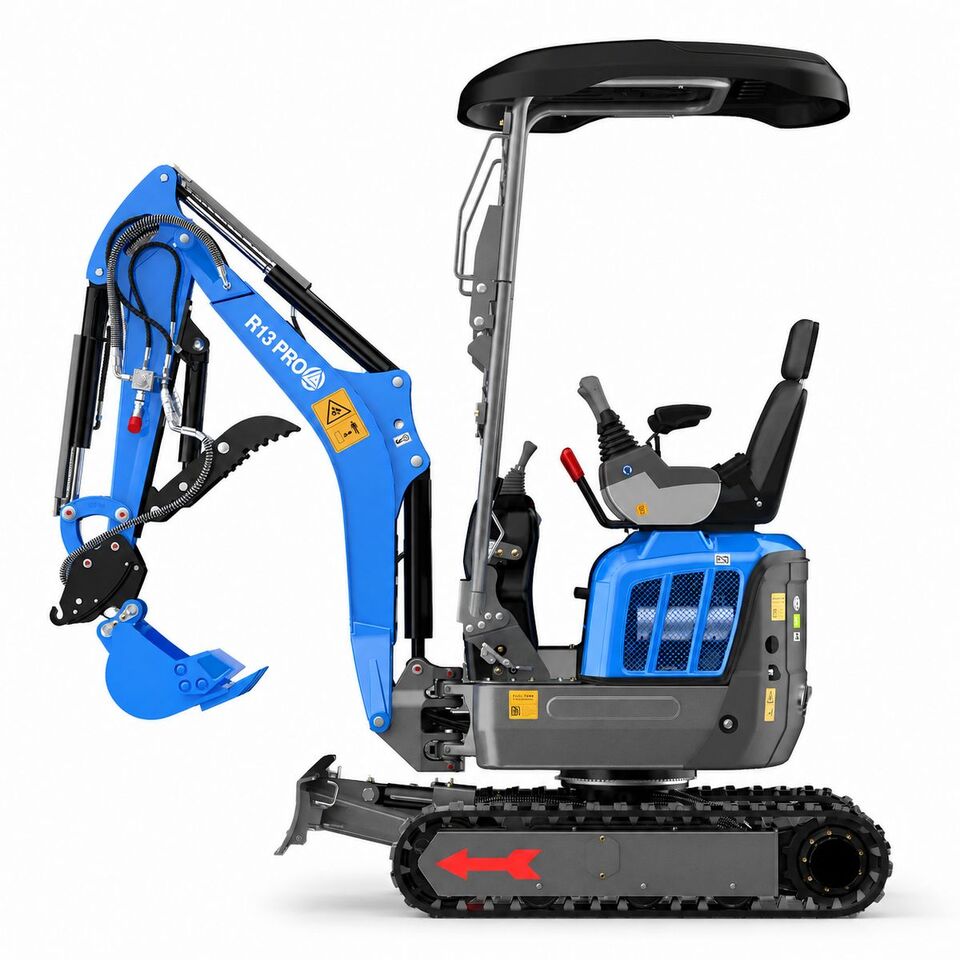 Rippa RIPPA R13 PRO Minibagger - Mini rýpadlo: obrázok 3 Rippa RIPPA R13 PRO Minibagger - Mini rýpadlo: obrázok 3
