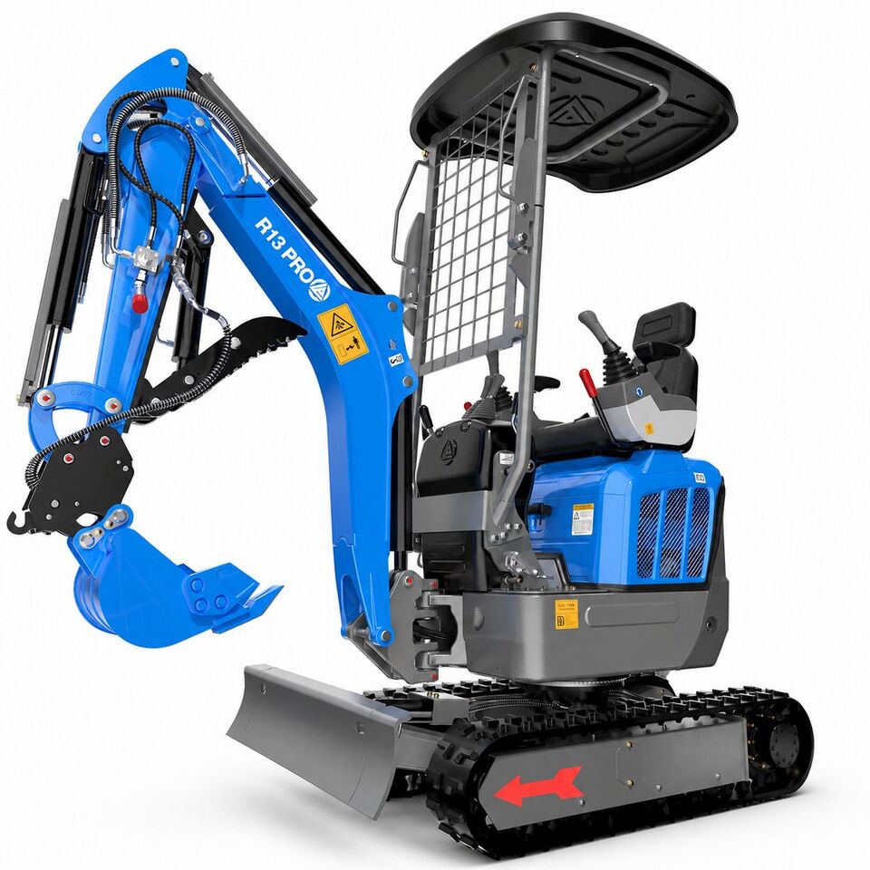 Rippa RIPPA R13 PRO Minibagger - Mini rýpadlo: obrázok 2 Rippa RIPPA R13 PRO Minibagger - Mini rýpadlo: obrázok 2