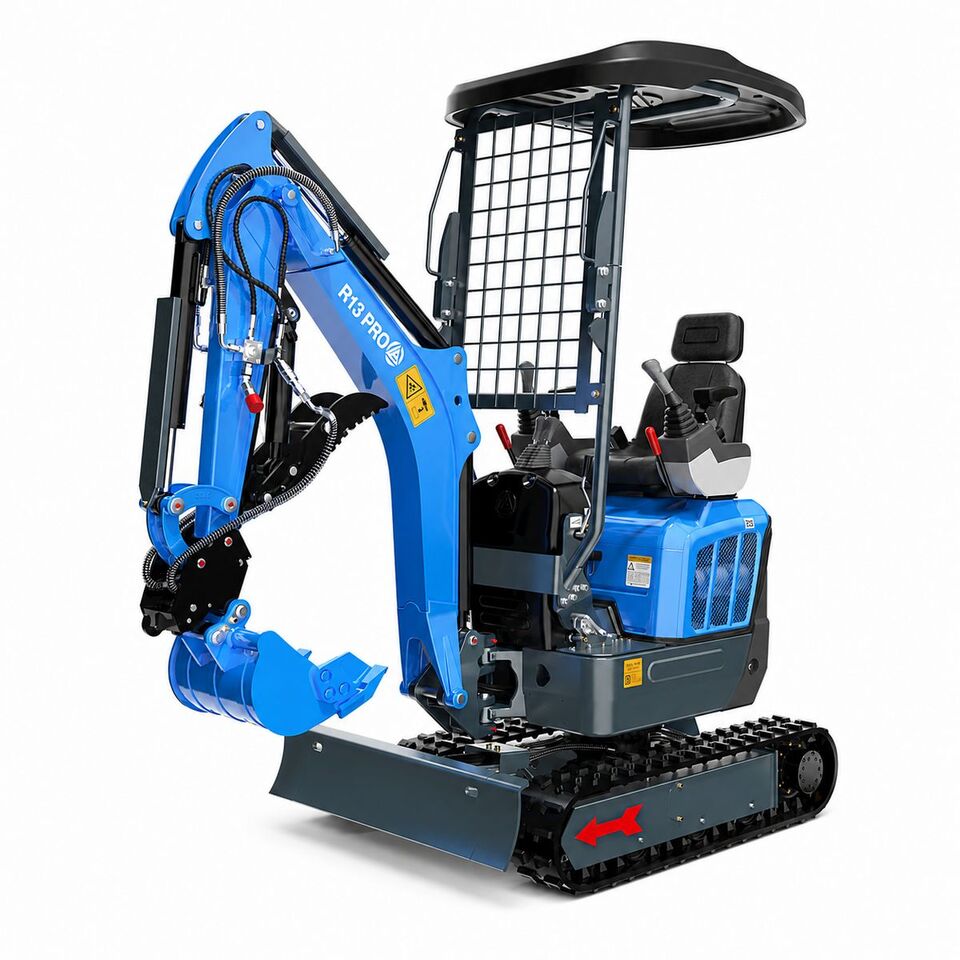 Rippa RIPPA R13 PRO Minibagger - Mini rýpadlo: obrázok 1 Rippa RIPPA R13 PRO Minibagger - Mini rýpadlo: obrázok 1