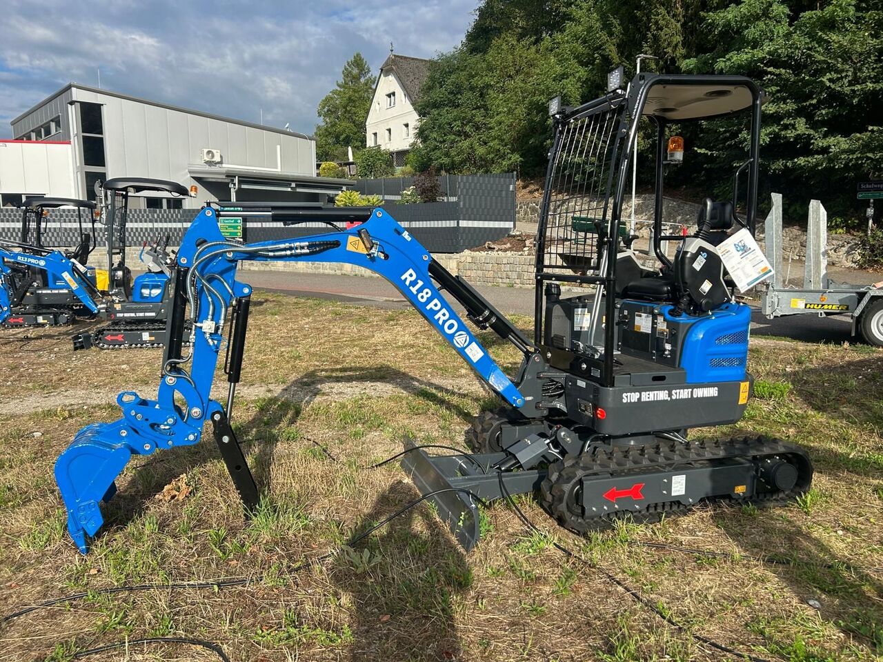 Rippa RIPPA R18 PRO Minibagger - Mini rýpadlo: obrázok 1 Rippa RIPPA R18 PRO Minibagger - Mini rýpadlo: obrázok 1
