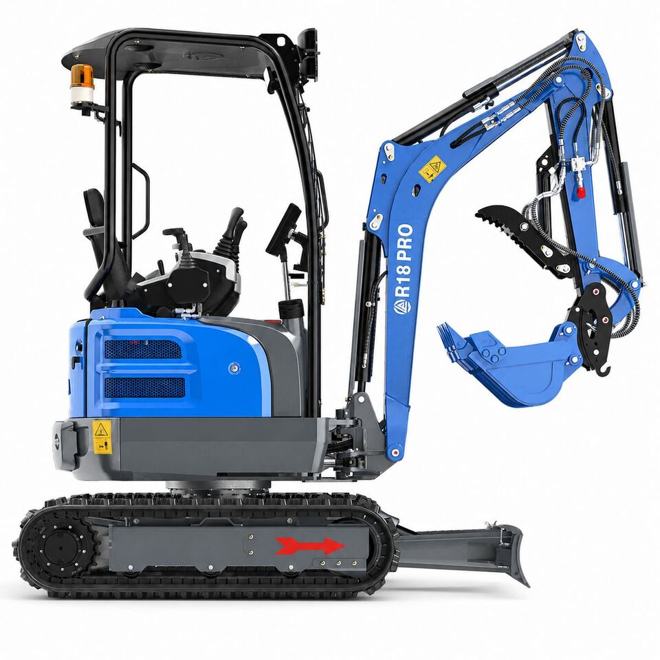 Nový Mini rýpadlo Rippa RIPPA R18 PRO Minibagger: obrázok 7 Nový Mini rýpadlo Rippa RIPPA R18 PRO Minibagger: obrázok 7