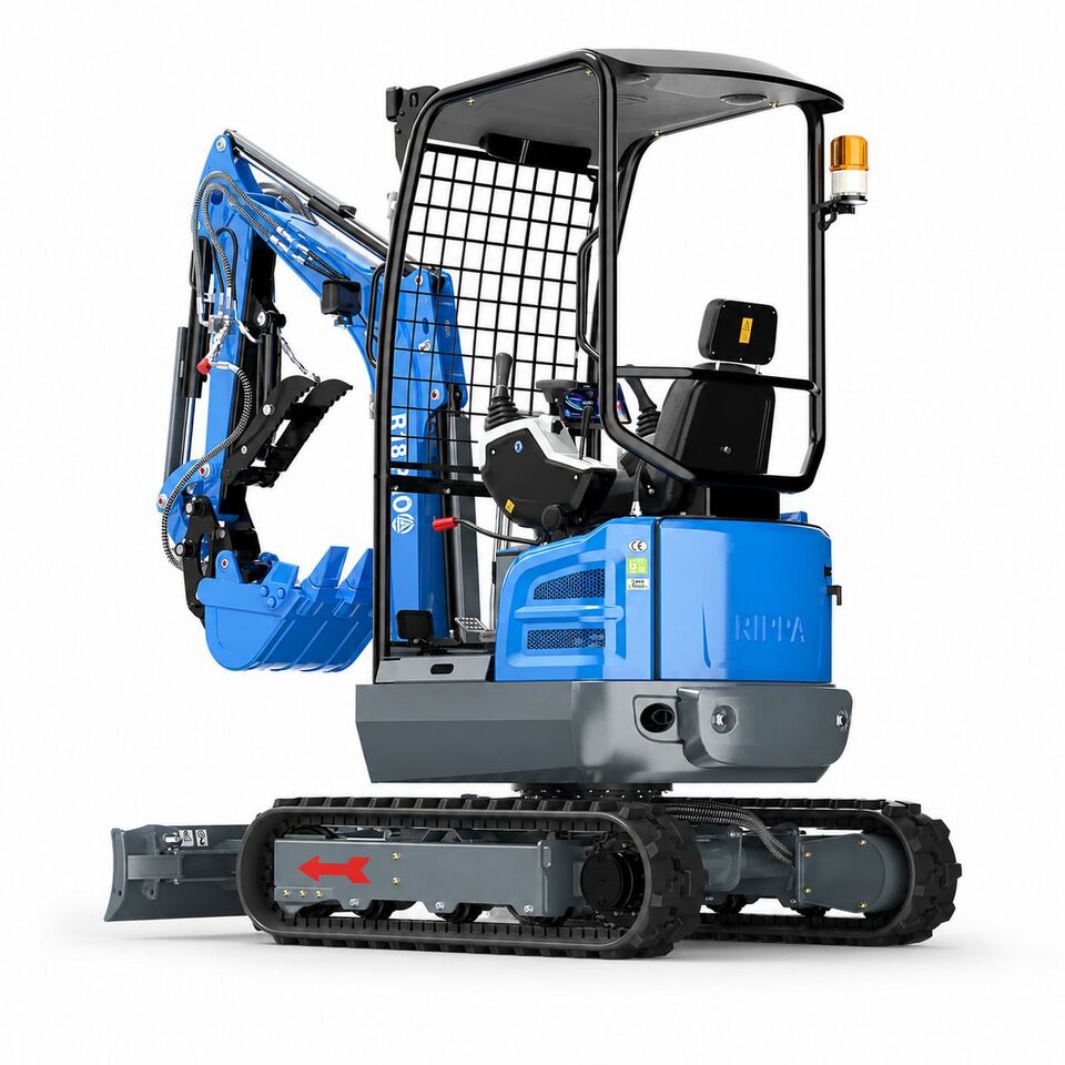 Rippa RIPPA R18 PRO Minibagger - Mini rýpadlo: obrázok 3 Rippa RIPPA R18 PRO Minibagger - Mini rýpadlo: obrázok 3