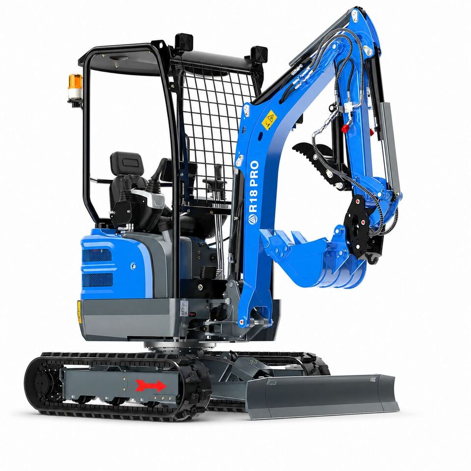 Nový Mini rýpadlo Rippa RIPPA R18 PRO Minibagger: obrázok 8 Nový Mini rýpadlo Rippa RIPPA R18 PRO Minibagger: obrázok 8