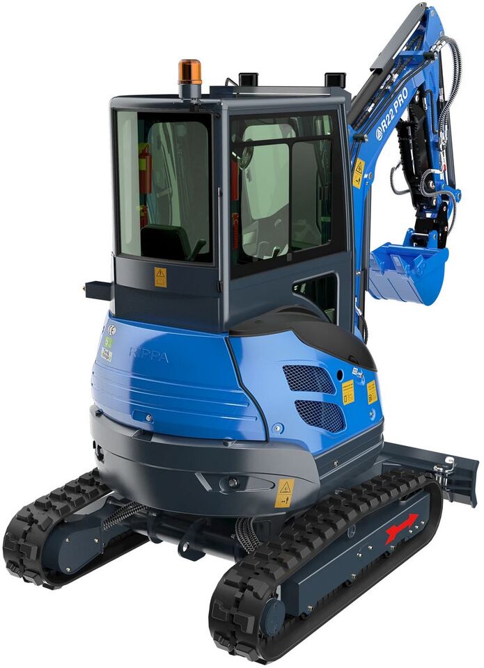 Rippa RIPPA R22 PRO Minibagger - Mini rýpadlo: obrázok 5 Rippa RIPPA R22 PRO Minibagger - Mini rýpadlo: obrázok 5