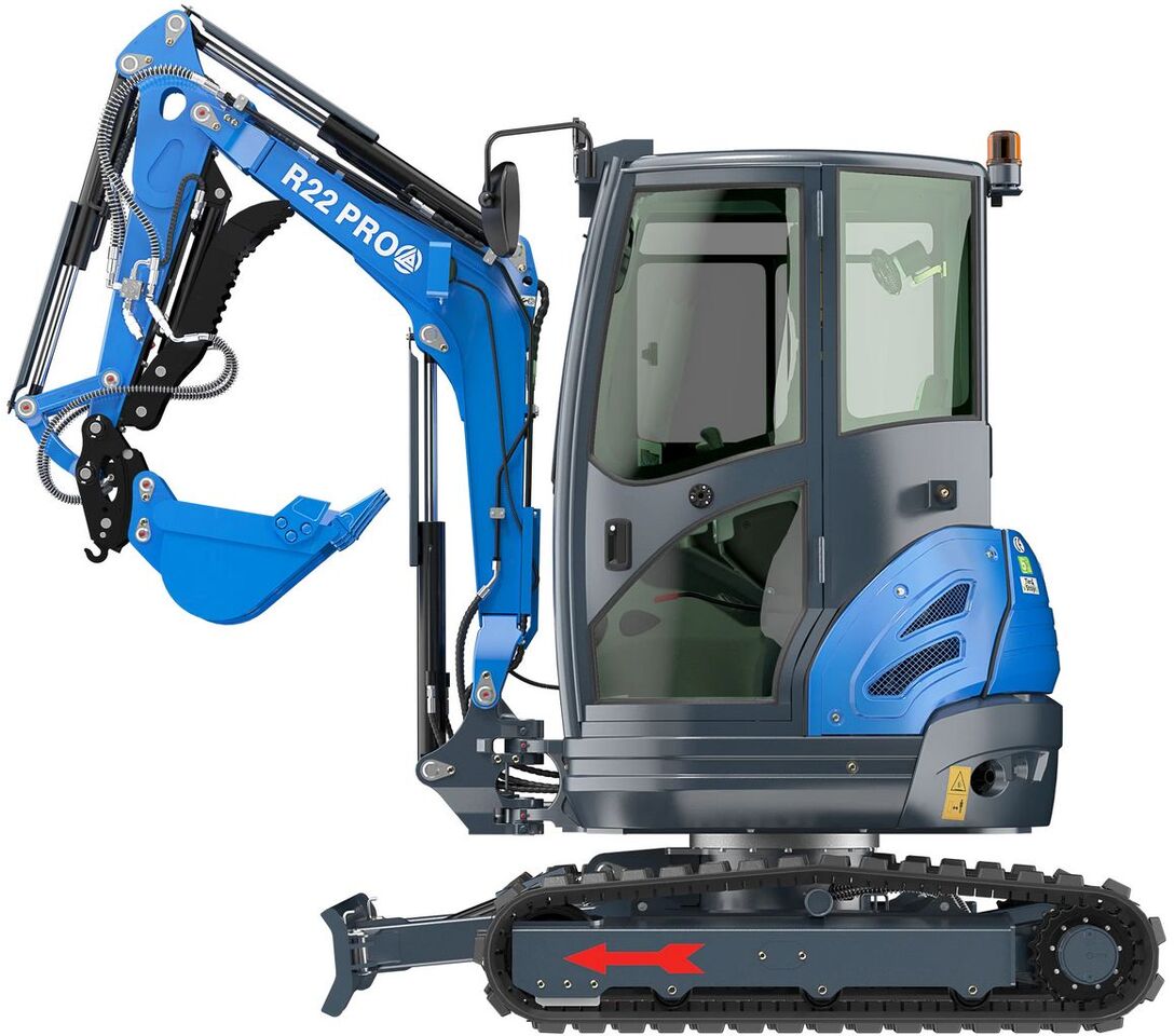 Rippa RIPPA R22 PRO Minibagger - Mini rýpadlo: obrázok 2 Rippa RIPPA R22 PRO Minibagger - Mini rýpadlo: obrázok 2