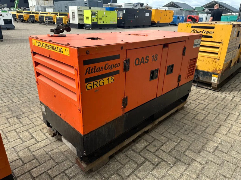 Elektrický generátor Atlas-Copco QAS 18 Yanmar Mecc Alte Spa 18 kVA Silent generatorset: obrázok 11