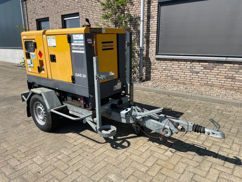 Atlas-Copco QAS 20 Kubota mobiele 20 kVA Silent Rental generatorrset Stage 3A - Elektrický generátor: obrázok 2 Atlas-Copco QAS 20 Kubota mobiele 20 kVA Silent Rental generatorrset Stage 3A - Elektrický generátor: obrázok 2
