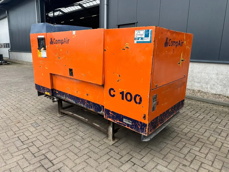 Compair C100 Mercedes OM 364 A 10.5 m3 / min 77 kW 7 Bar Silent Diesel Compressor - Vzduchový kompresor: obrázok 4 Compair C100 Mercedes OM 364 A 10.5 m3 / min 77 kW 7 Bar Silent Diesel Compressor - Vzduchový kompresor: obrázok 4