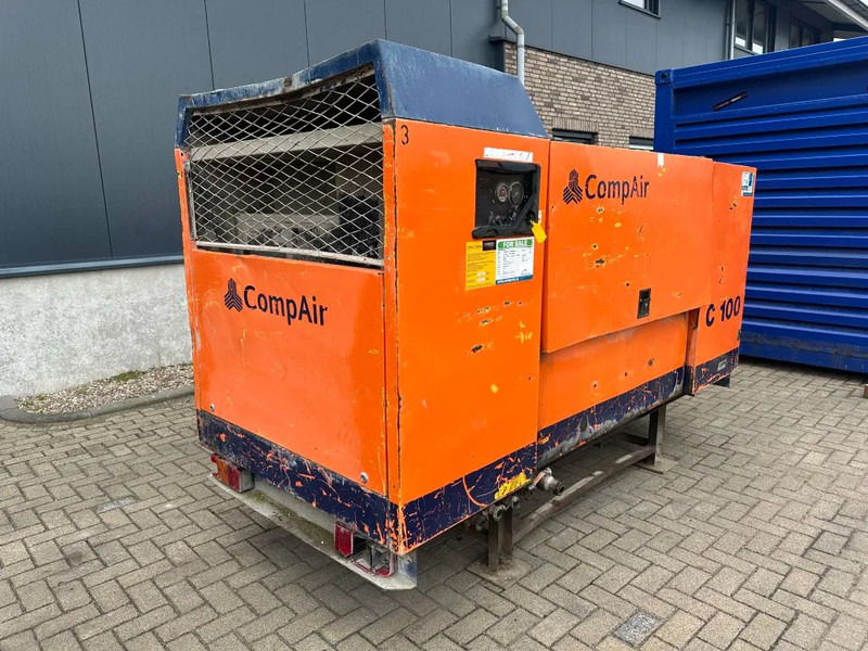Compair C100 Mercedes OM 364 A 10.5 m3 / min 77 kW 7 Bar Silent Diesel Compressor - Vzduchový kompresor: obrázok 2 Compair C100 Mercedes OM 364 A 10.5 m3 / min 77 kW 7 Bar Silent Diesel Compressor - Vzduchový kompresor: obrázok 2
