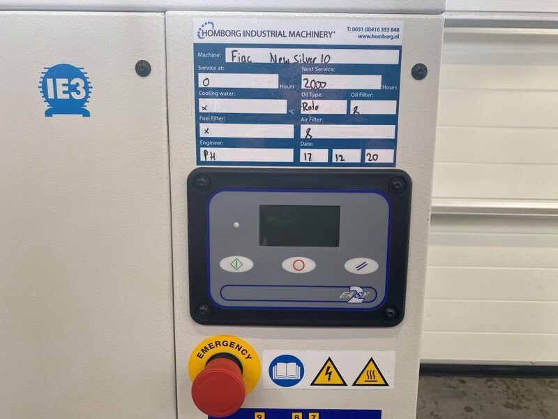Fiac New Silver 10 Silent 7.5 kW 860 L / min 10 bar Elektrische Schroefcompressor - Vzduchový kompresor: obrázok 4 Fiac New Silver 10 Silent 7.5 kW 860 L / min 10 bar Elektrische Schroefcompressor - Vzduchový kompresor: obrázok 4