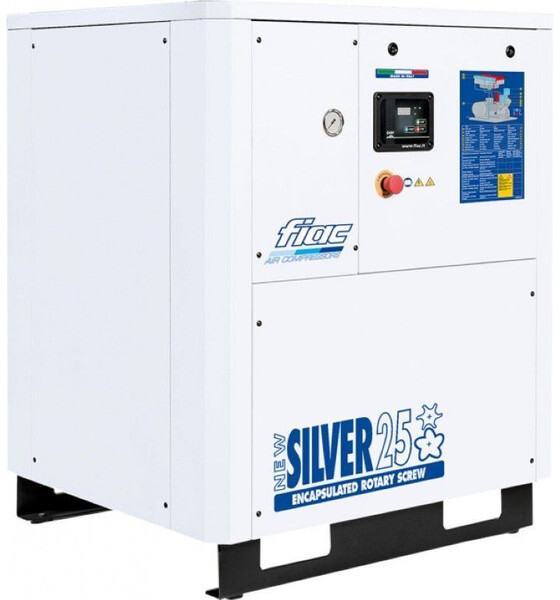 Fiac New Silver 25 Silent 18.5 kW 2500 L / min 10 Bar Elektrische Schroefcompressor - Vzduchový kompresor: obrázok 1 Fiac New Silver 25 Silent 18.5 kW 2500 L / min 10 Bar Elektrische Schroefcompressor - Vzduchový kompresor: obrázok 1