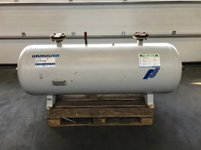 Grassair 500 liter 15 Bar Horizontale luchtketel - Vzduchový kompresor: obrázok 1 Grassair 500 liter 15 Bar Horizontale luchtketel - Vzduchový kompresor: obrázok 1