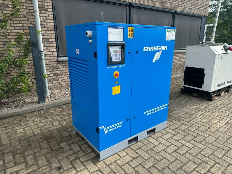 Grassair RLR 30 V9 Rollair 30V 22 kW 3000 L / min 10 Bar Elektrische Schroefcompressor Frequentiegeregeld - Vzduchový kompresor: obrázok 2 Grassair RLR 30 V9 Rollair 30V 22 kW 3000 L / min 10 Bar Elektrische Schroefcompressor Frequentiegeregeld - Vzduchový kompresor: obrázok 2