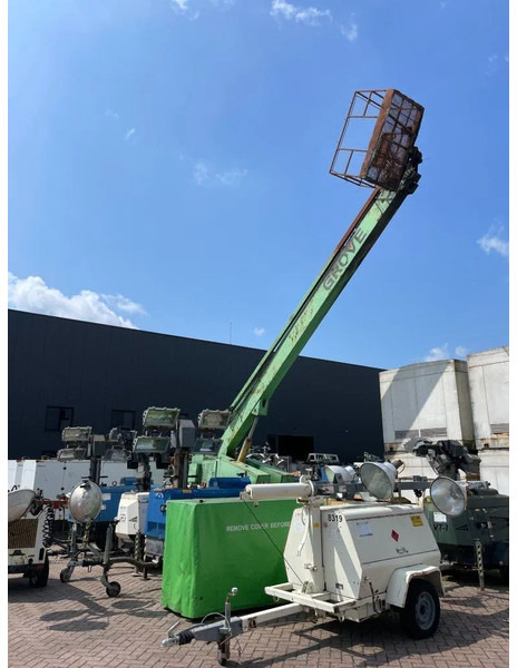 Grove MZ90 Deutz F3L912 Diesel 4 x 4 Telescoophoogwerker 27.6 meter werkhoogte - Teleskopická plošina: obrázok 1 Grove MZ90 Deutz F3L912 Diesel 4 x 4 Telescoophoogwerker 27.6 meter werkhoogte - Teleskopická plošina: obrázok 1