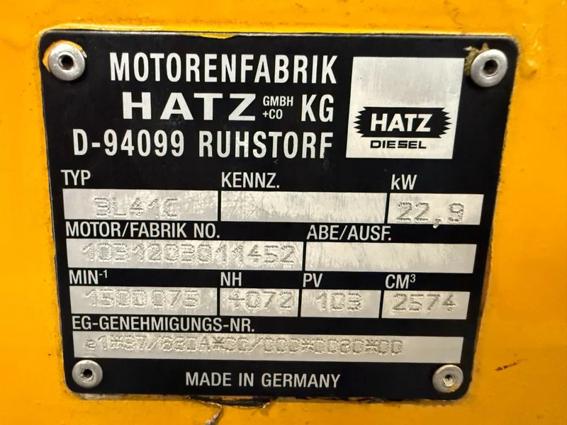 Hatz 3L41C Stamford 25 kVA Silentpack generatorset - Elektrický generátor: obrázok 3 Hatz 3L41C Stamford 25 kVA Silentpack generatorset - Elektrický generátor: obrázok 3